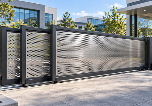 Custom motorised gate manufacturer and supplier