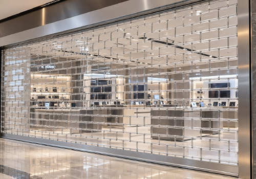 Polycarbonate rolling shutter security solution by Vijaylakshmi