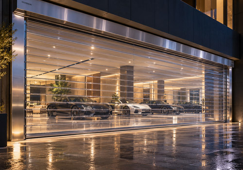 Custom transparent rolling shutter manufacturer and supplier
