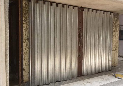 Sliding and folding shutter gate manufactured by Vijaylakshmi